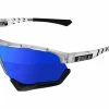 Lunettes SCICON Aerotech Glace Mate / Multimirror Bleu