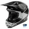 Casque Intégral Fly Racing Formula CP Rush Gris / Noir / Blanc