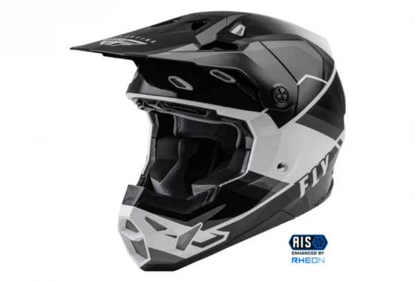 Casque Intégral Fly Racing Formula CP Rush Gris / Noir / Blanc 1 Casque Intégral Fly Racing Formula CP Rush Gris / Noir / Blanc