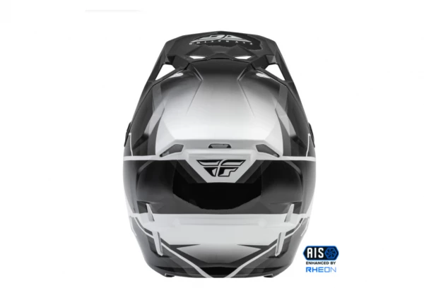 Casque Intégral Fly Racing Formula CP Rush Gris / Noir / Blanc 2 Casque Intégral Fly Racing Formula CP Rush Gris / Noir / Blanc – Image 2