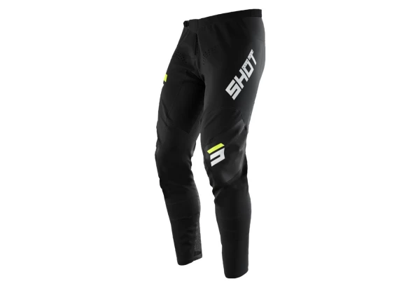 Pantalon Shot Rogue Revolt Noir / Jaune 2 Pantalon Shot Rogue Revolt Noir / Jaune – Image 2