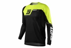 Maillot Manches Longues Shot Rogue Revolt Noir / Jaune