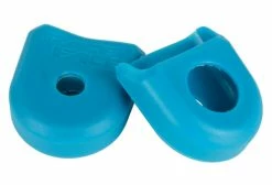 RACE FACE Paire De Protèges Manivelles Carbone BOOT PEDAL Bleu