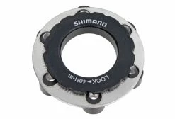 Adaptateur Disque Shimano SM-RTAD05 CenterLock - Disque 6 Trous Axe 15/20mm Noir