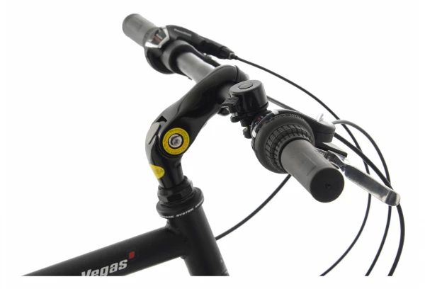 VTC KS Cycling Vegas 700mm Shimano Tourney 7V Noir 4 VTC KS Cycling Vegas 700mm Shimano Tourney 7V Noir – Image 4