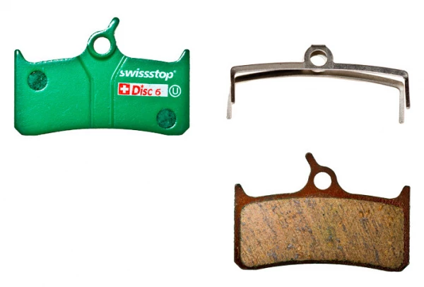 SWISSSTOP SWISSTOP Paire De Plaquettes Organiques Disc6 Shimano Hope Grimeca Sram Trickstuff 1 SWISSSTOP SWISSTOP Paire De Plaquettes Organiques Disc6 Shimano Hope Grimeca Sram Trickstuff