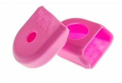 RACE FACE Paire De Protèges Manivelles Carbone BOOT PEDAL Rose