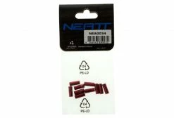 NEATT Embouts De Gaine De Dérailleur (10 Pieces) Rouge
