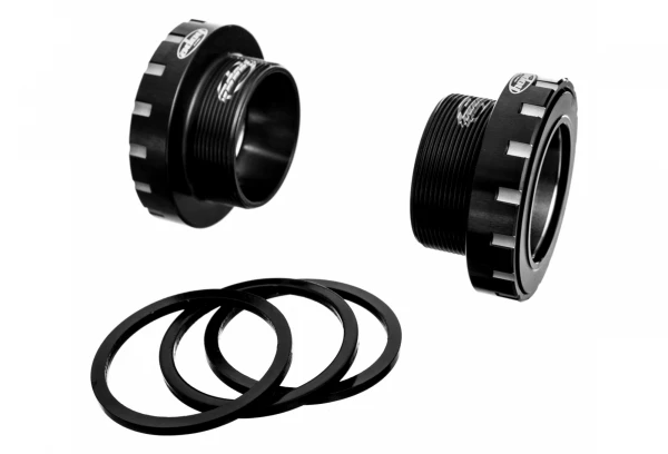 Boitier De Pedalier Hope BSA/BSC 30mm Inoxydable Noir 1 Boitier De Pedalier Hope BSA/BSC 30mm Inoxydable Noir