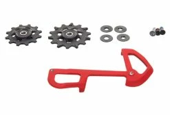 Kit Galets + Chape Interieure Sram X01 Eagle 12v Rouge