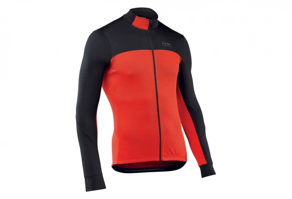 Northwave Maillot Manches Longues Force 2 Rouge Noir 1 Northwave Maillot Manches Longues Force 2 Rouge Noir