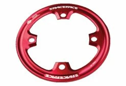 Protège-plateau RACE FACE FAT TAB 4 Trous Rouge