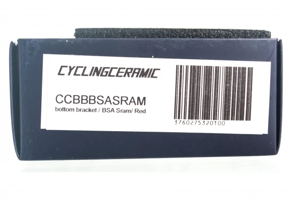 Boitier De Pédalier CyclingCeramic BSA Sram GXP Rouge 4 Boitier De Pédalier CyclingCeramic BSA Sram GXP Rouge – Image 4