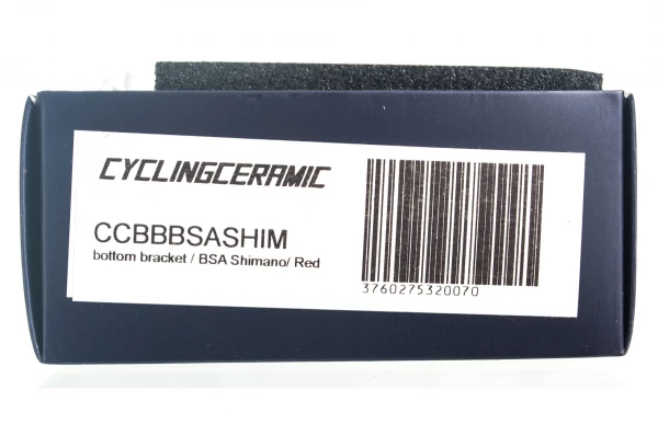 Boitier De Pédalier CyclingCeramic BSA Shimano Rouge 4 Boitier De Pédalier CyclingCeramic BSA Shimano Rouge – Image 4