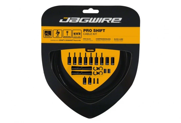 Kit Dérailleurs Jagwire Pro Universel - Noir 1 Kit Dérailleurs Jagwire Pro Universel - Noir