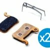Pack De 20 Paires De Plaquettes Brake Authority Pour Shimano XTR / Saint / Deore LX / XT Avant 2007 Et SLX 2009