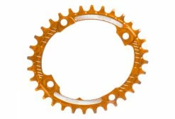 Plateau Hope Retainer Oval Narrow Wide Orange