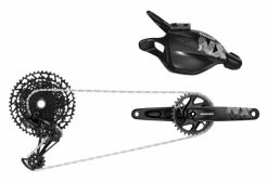 Groupe Complet Sram NX Eagle 12v DUB (sans Boîtier)