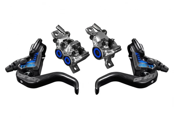 Paire De Freins à Disque Magura MT Trail SL (sans Disque) Noir/Chrome 1 Paire De Freins à Disque Magura MT Trail SL (sans Disque) Noir/Chrome