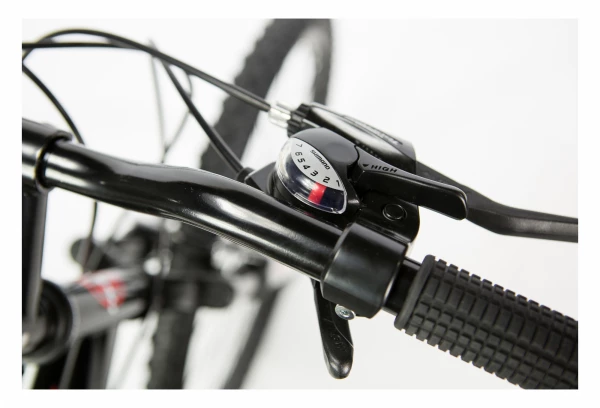 VTT Tout-Suspendu Moma Bikes Hit 26'' Shimano 21V Noir 4 VTT Tout-Suspendu Moma Bikes Hit 26'' Shimano 21V Noir – Image 4