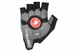 Paire De Gants Courts Castelli Rosso Corsa Espresso Noir -Vélos Soldes Boutique 5c405552b71c1