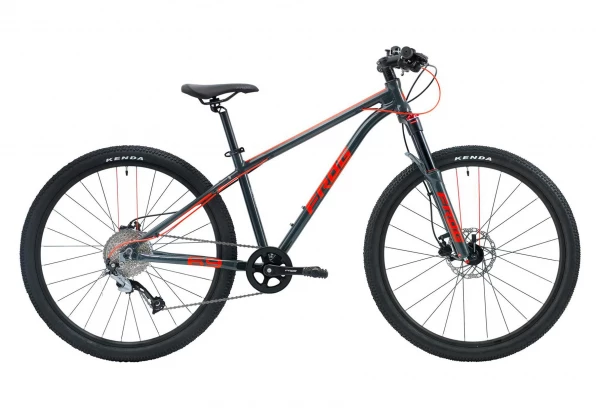 VTT Enfant 26'' Frog Bikes MTB 69 Shimano 9v Gris / Rouge 1 VTT Enfant 26'' Frog Bikes MTB 69 Shimano 9v Gris / Rouge