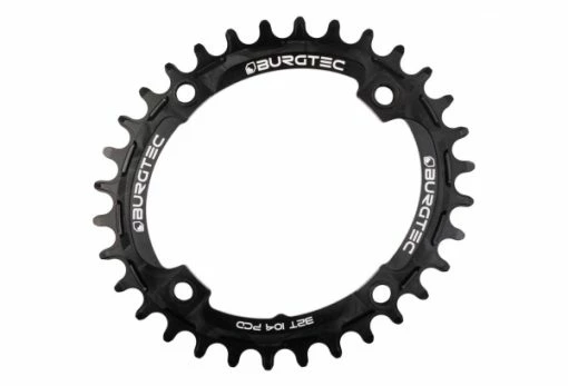 Plateau Ovale Burgtec Thick Thin Oval PCD 104 Narrow Wide Noir -Vélos Soldes Boutique 5c4b2e4e86ae3