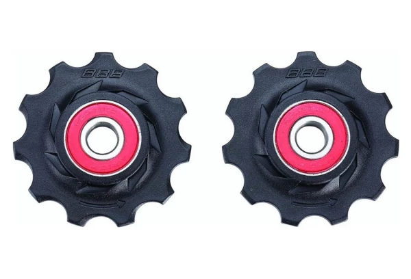 Galets Roulements Céramique BBB RollerBoys 11 Dents Noir 1 Galets Roulements Céramique BBB RollerBoys 11 Dents Noir