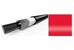 Kit Gaine De Transmission 10m Elvedes Avec Liner 4.2mm Rouge