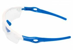 Paire De Lunettes Neatt Blanc Bleu - Écran Transparent -Vélos Soldes Boutique 5cb5a8928b431
