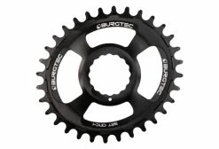 Plateau Ovale Burgtec Cinch Thick Thin Direct Mount Narrow Wide Noir